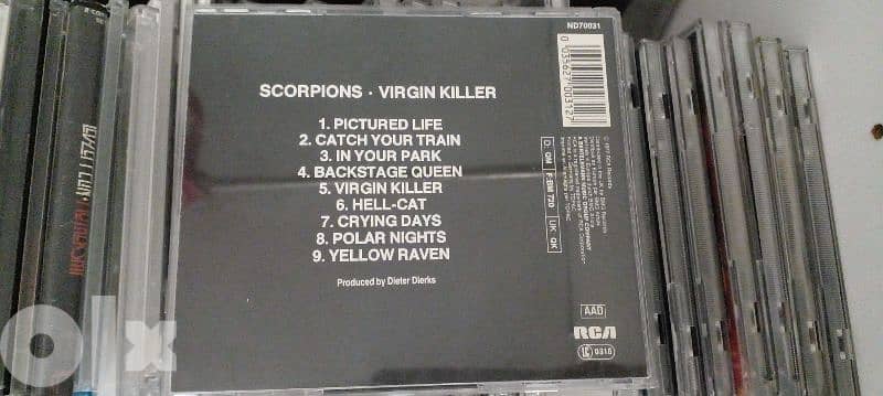 scorpions original eight cds 1