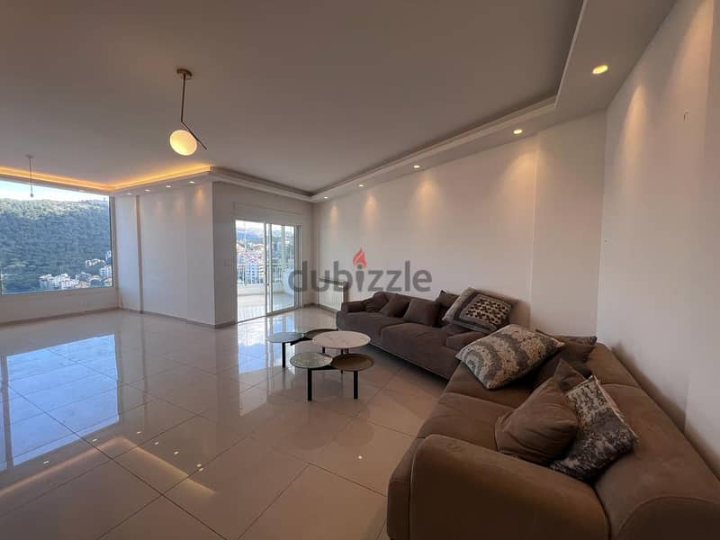 Fully Furnished Apartment in Broummana 1