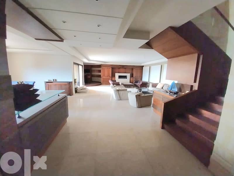 Duplex for sale in Rabieh/furnished/decorat/view دوبلكس للبيع في رابيه 10