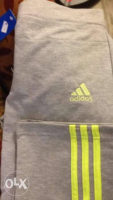 Adidas pant with Fluo strips 0