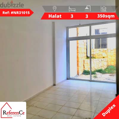 Duplex withTerrace in Halat دوبلكس مع تراس بحلات