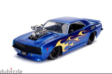 69 Custom Camaro diecast car model 1:24.
                                title=