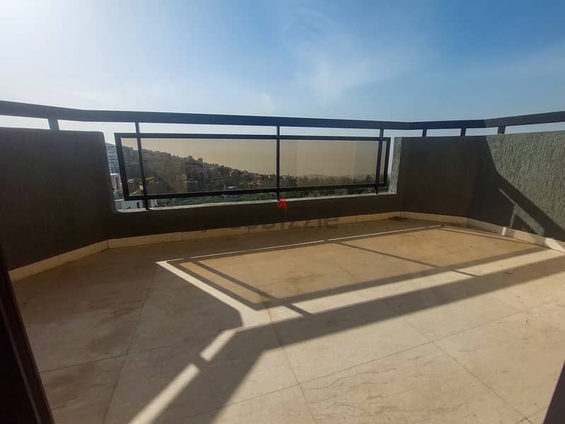 Apartment for Rent in Ain Aar, Metn with Sea and Mountain View 0