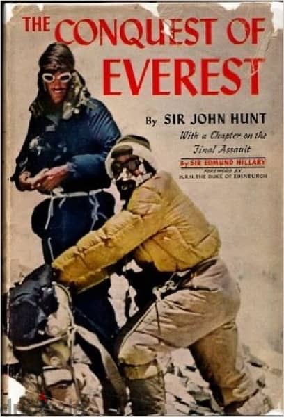 RARE 1953 1st expedition MOUNT EVEREST signed autograph sir John Hunt 0