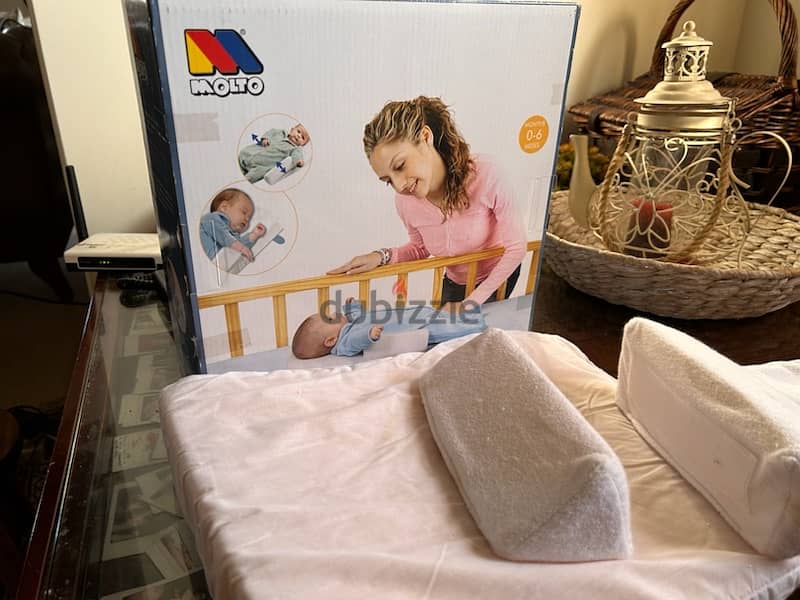 tilted mattress for baby 0-6 months easy breath positioner 1
