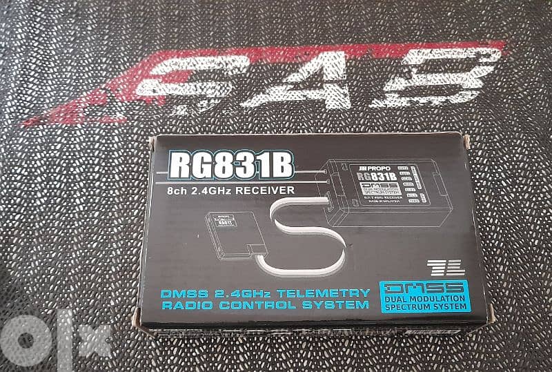 JR RG831B 8 channel DMSS RECEIVER 0