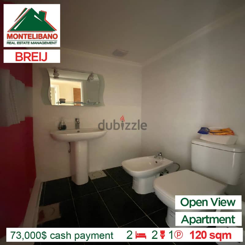 Catchy Apartment with Open View for Sale in Breij Jbeil!! 6
