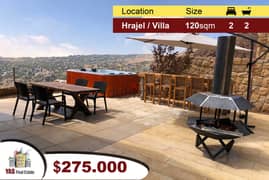 Hrajel 120m2 + 175m2 Terrace | High-End | Furnished Villa | View | 0