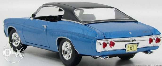 Chevelle SS Coupe diecast car model 1:18. 2