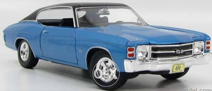 Chevelle SS Coupe diecast car model 1:18. 3