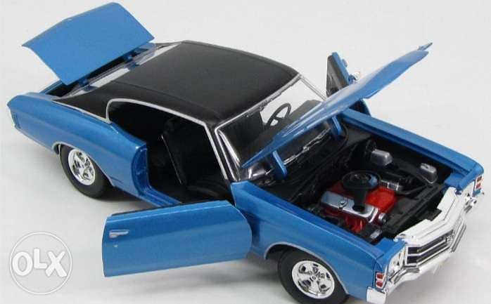 Chevelle SS Coupe diecast car model 1:18. 5