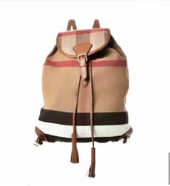 Burberry Canvas Backpack