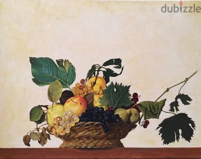 oil painting: Caravaggio- fruit basket