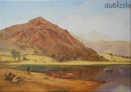 Oil painting- Derwent water