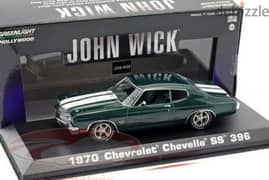 '70 Chevelle SS 396 (John Wick 2) diecast car model 1;43.