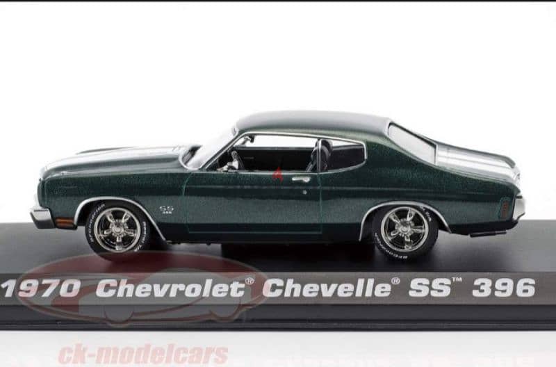 '70 Chevelle SS 396 (John Wick 2) diecast car model 1;43. 2