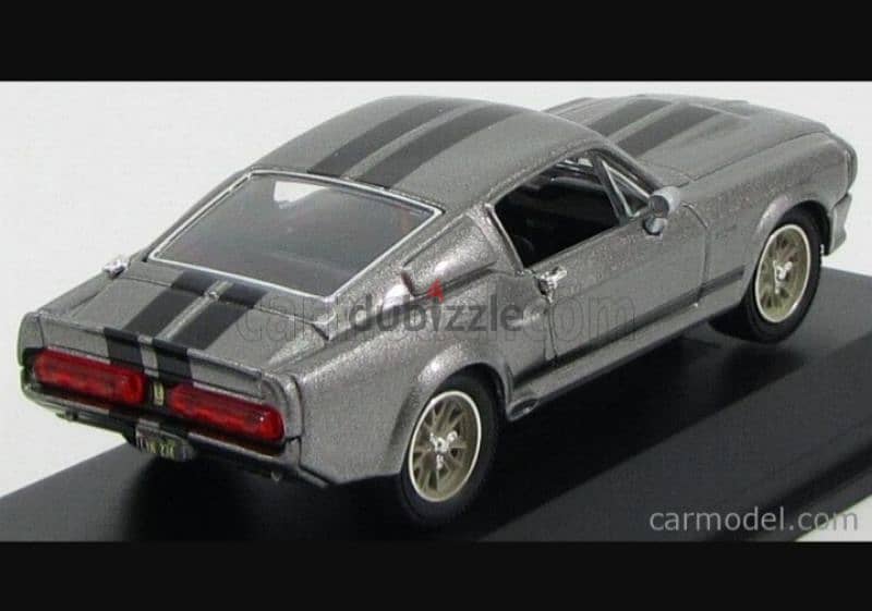 Mustang Shelby GT500 (Eleanor/Gone in 60 seconds) diecast  model 1;43. 2
