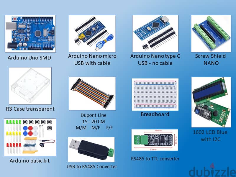 Arduino - LCD - accessories 2