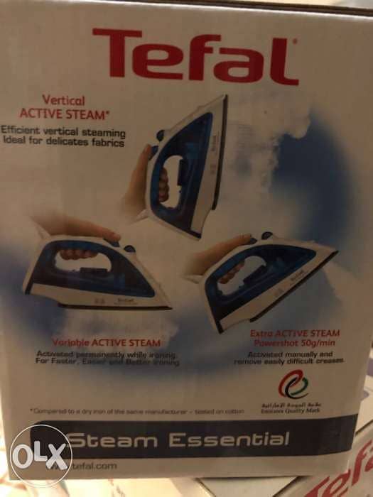 Tefal steam and dry iron 1100w max 1300w 7