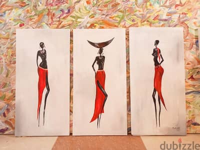 3 paintings