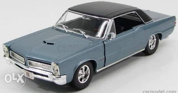 '65 Pontiac GTO diecast car model 1:18.