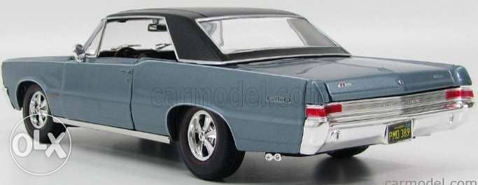 '65 Pontiac GTO diecast car model 1:18. 2