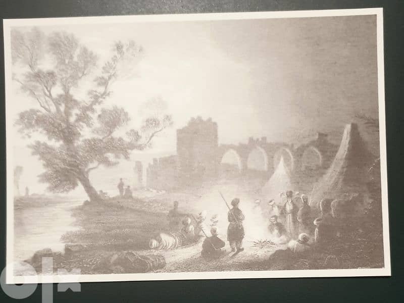 lebanon 1836-1846 set of 10 B&W postcards 6