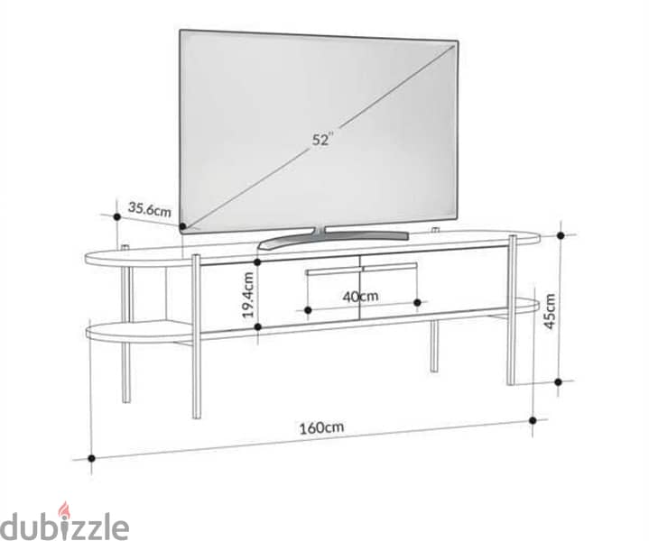 Tv table - طاولة تلفزيون 3