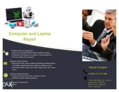 Computer and laptop repairs
