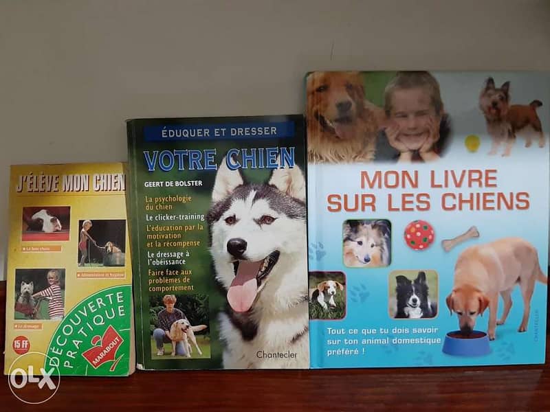 French Animal books for kids and animal lovers/owners starting 5$ 1