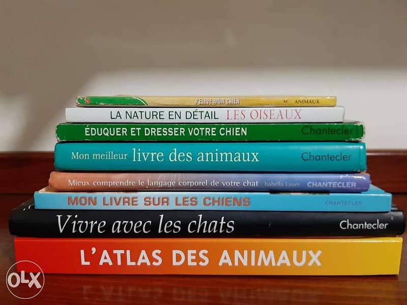 French Animal books for kids and animal lovers/owners starting 5$ 3