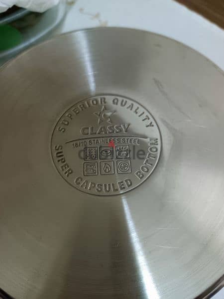 cooking pan. stainless steel 3