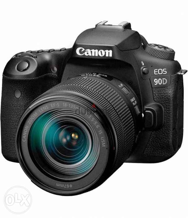 Canon EOS 90D DSLR Camera with 18-135mm Lens 0