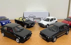 diecast golf scale1/18 by ottomobile resin