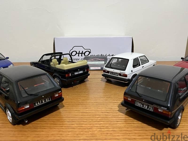 diecast golf scale1/18 by ottomobile resin 6
