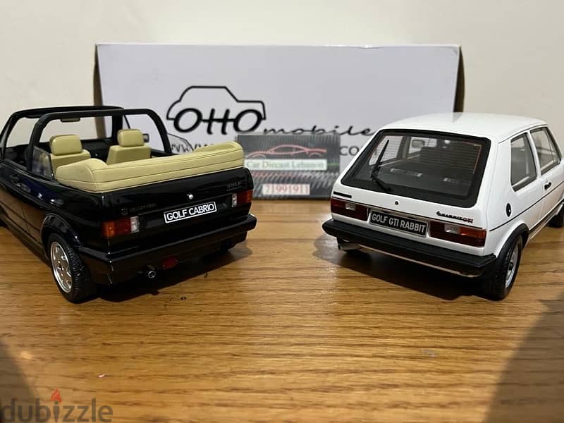 diecast golf scale1/18 by ottomobile resin 7