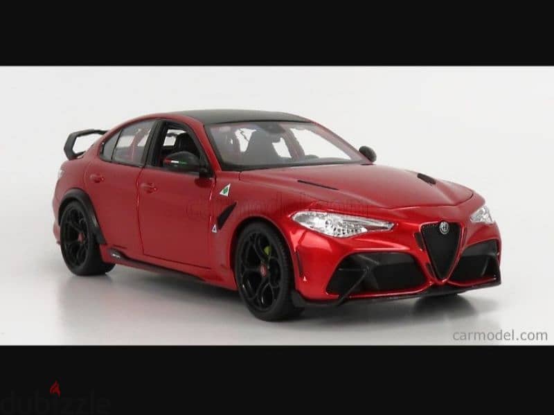 Alfa Romeo Giulia GTAm diecast car model 1;18. 3