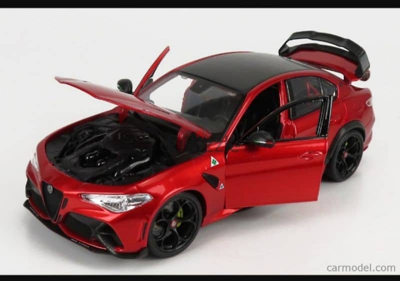 Alfa Romeo Giulia GTAm diecast car model 1;18. 5