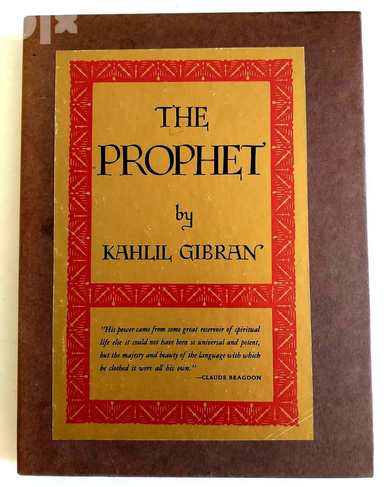 Rare edition The Prophet of Gibran 5