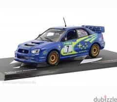 Subaru Impreza WRC (Rally New Zealand '03) diecast car model 1;43.