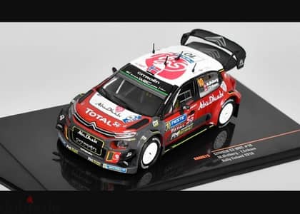 Citroën C3 WRC (Rally Finland '18) diecast car model 1;43.