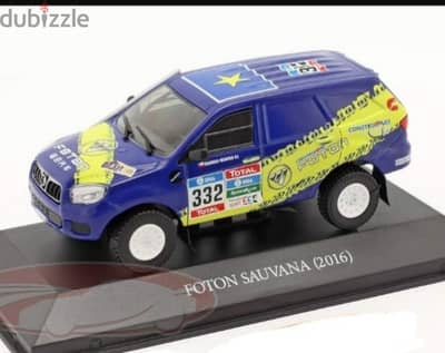 Foton Sauvana (Rally Dakar 2016) diecast car model 1;43.