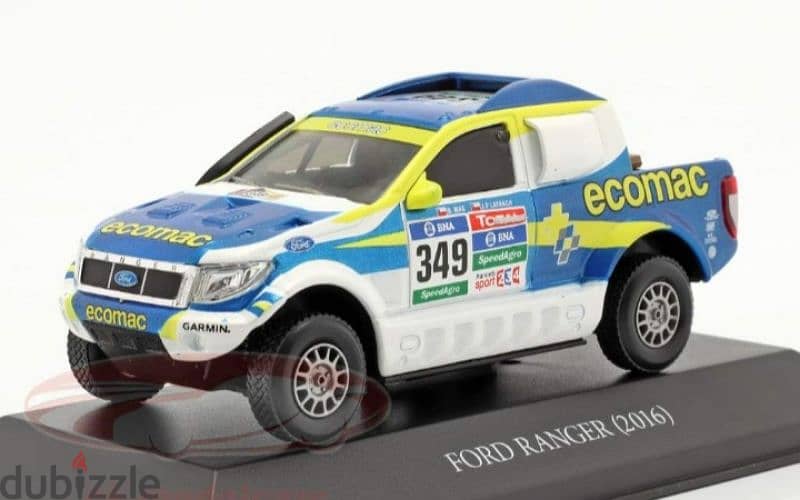 Ford Ranger (Rally Dakar 2016) diecast car model 1;43. 1
