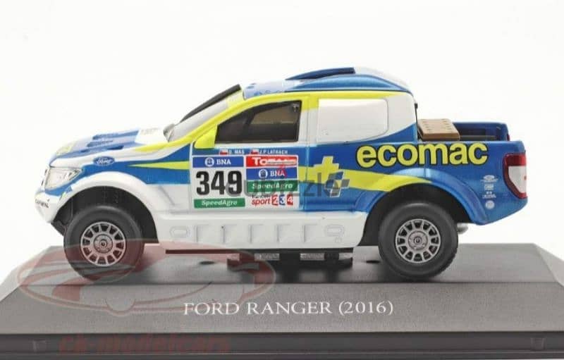 Ford Ranger (Rally Dakar 2016) diecast car model 1;43. 2