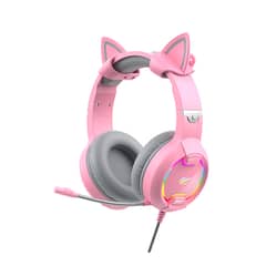 H2233d Gaming Headset (Pink+ear charm