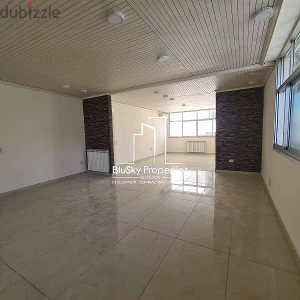 Apartment 250m² + Terrace City View For RENT In Badaro- شقة للأجار #JF 1