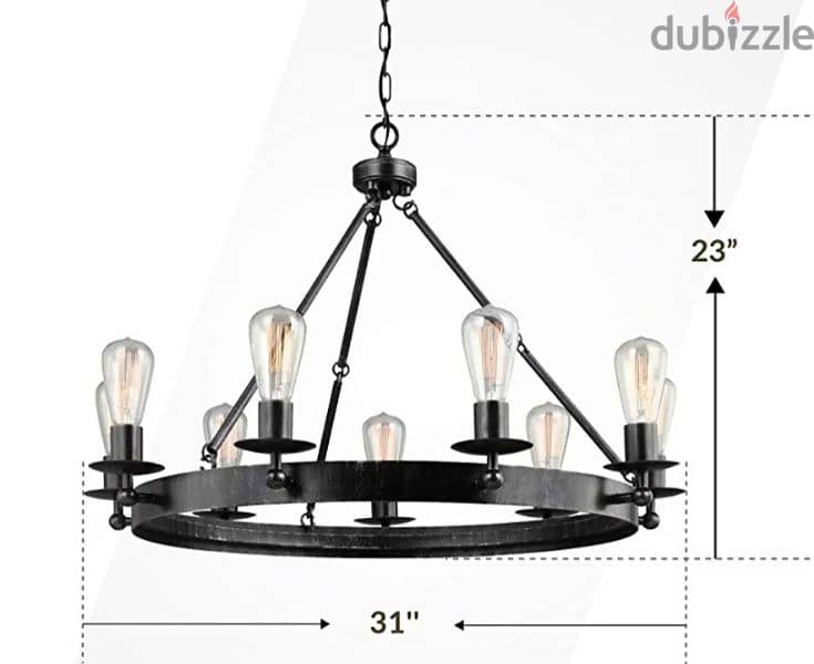 إضاءة اميركية ثريا ماركة sea gull lighting 12