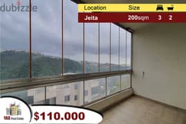 Jeita 200m2 | Mint Condition | Mountain View | Luxury | 0