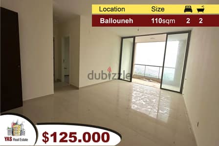 Ballouneh 110m2 | New | Swimming pool | Gated community | Sea View |