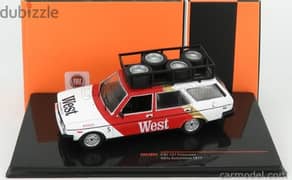 Fiat 131 Panorama (Rally Assistance '77) diecast car model 1;43. 0